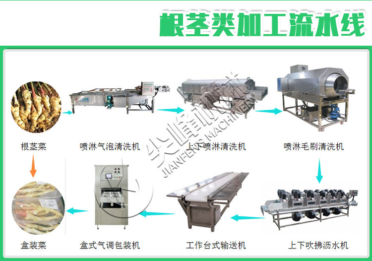 保鮮蔬菜清洗加工設備